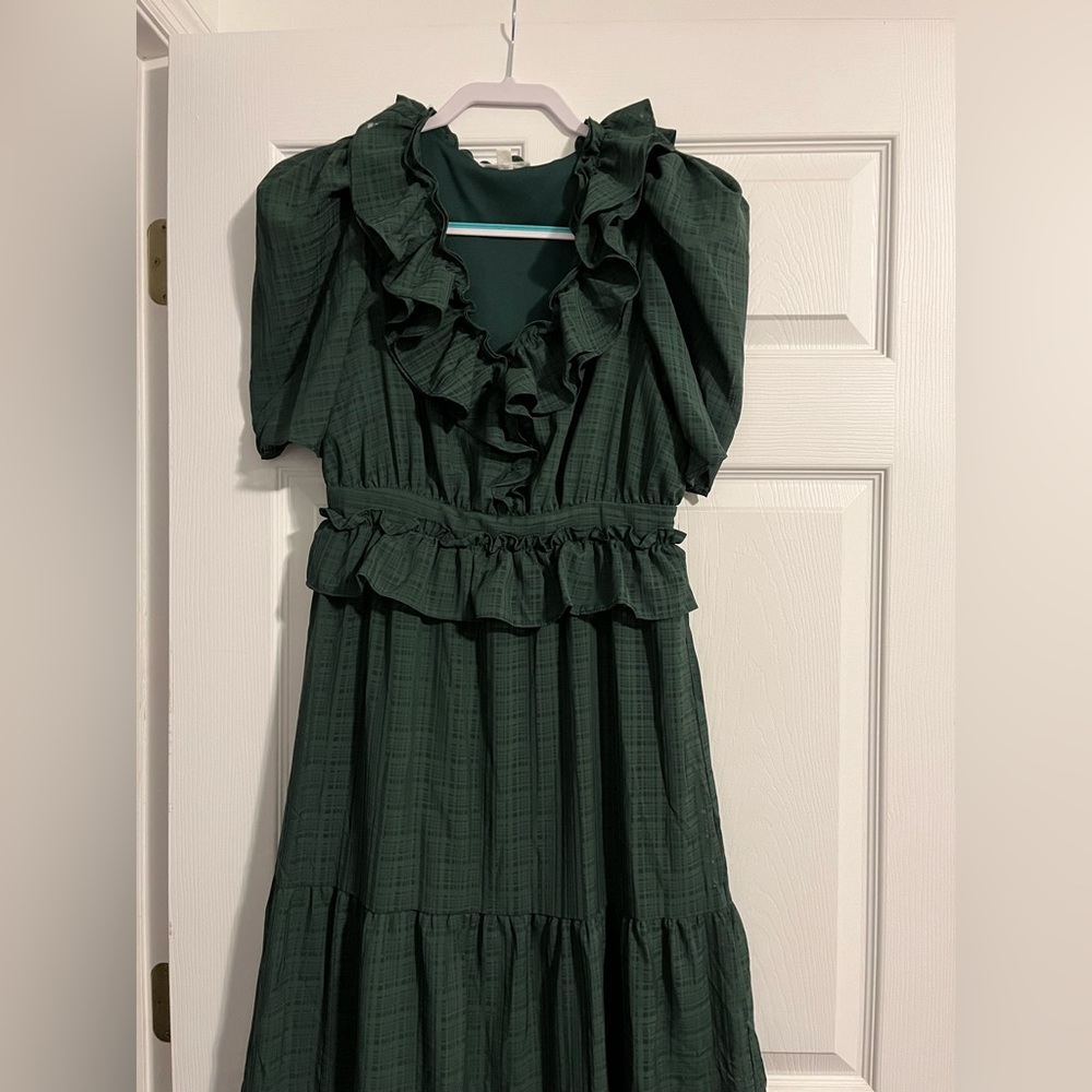 Green By the River dress